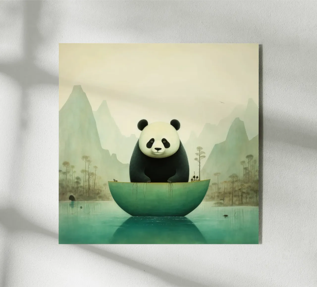 Minimo Orso Panda plexiglass da Minimal Animal Art