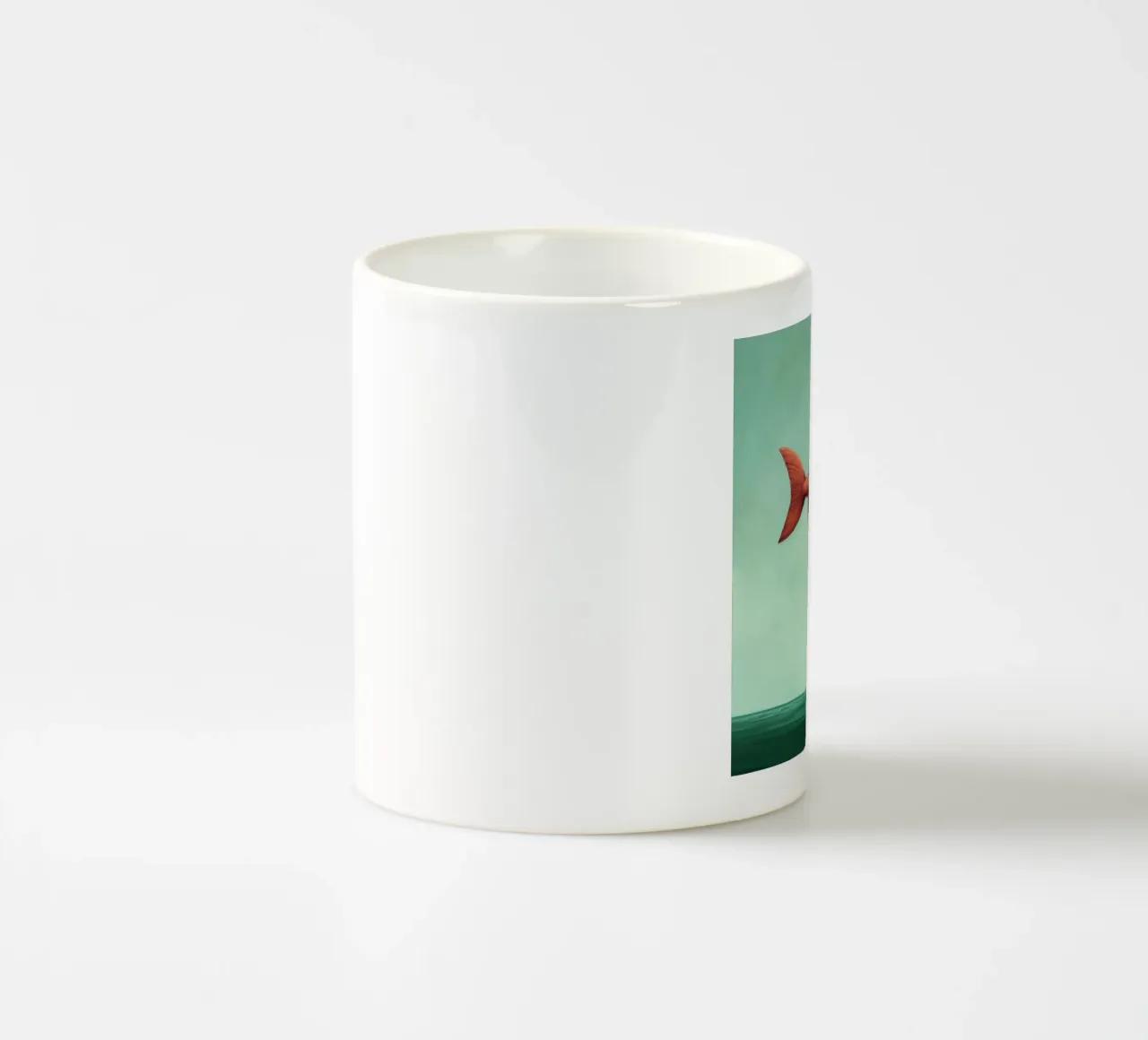 Minimal Piranha 2 tazza in ceramica da Minimal Animal Art