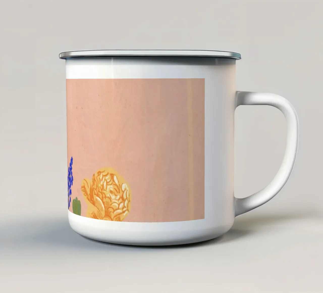 Bouquet of flowers tazza in smalto da GigiRosado