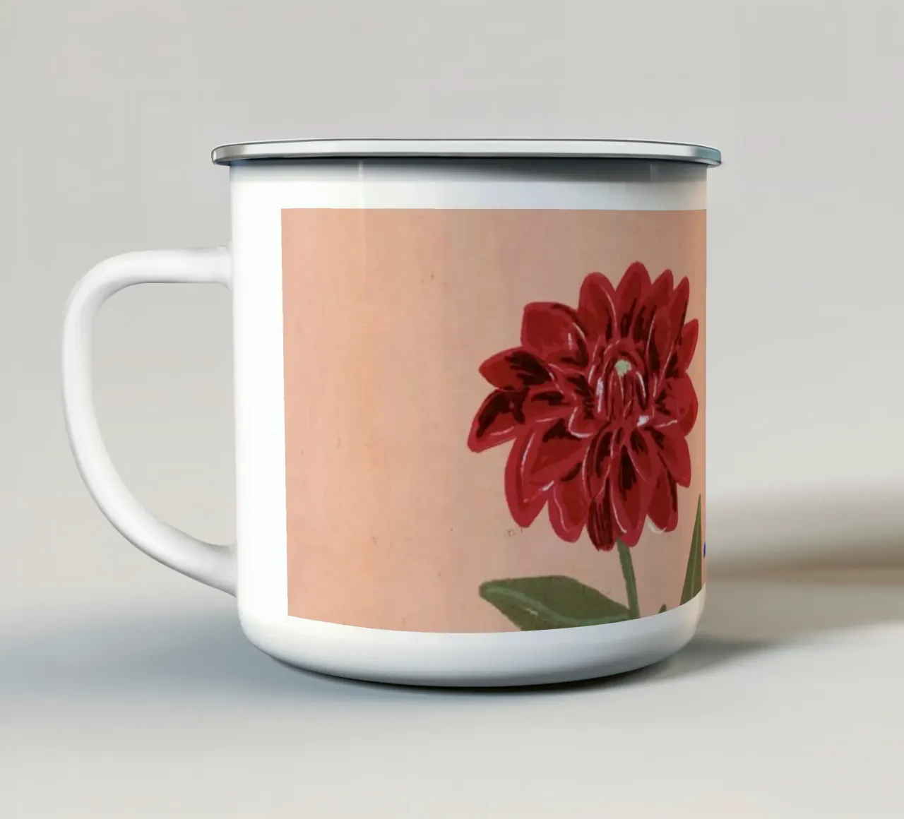 Bouquet of flowers tazza in smalto da GigiRosado