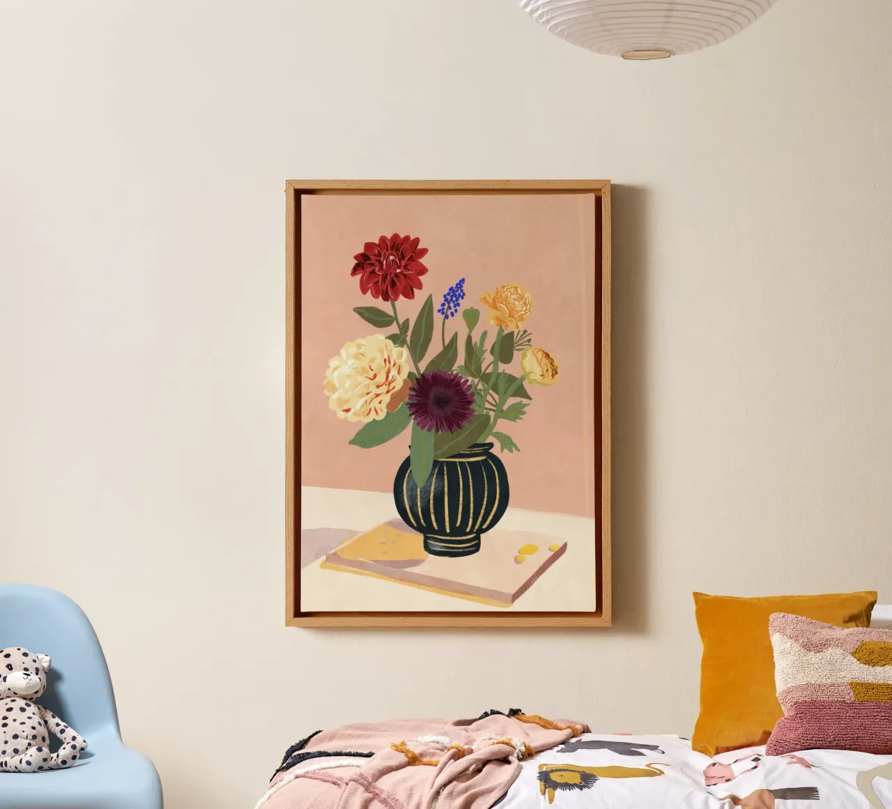 Bouquet of flowers canvas by GigiRosado