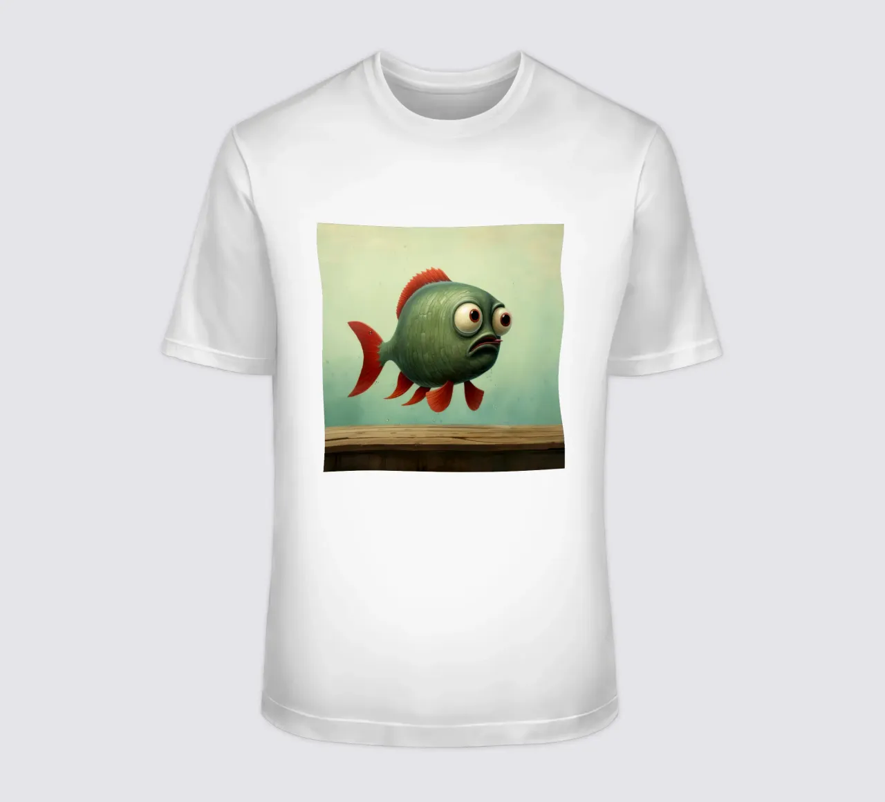 Piranha minimo 3 t-shirt da Minimal Animal Art