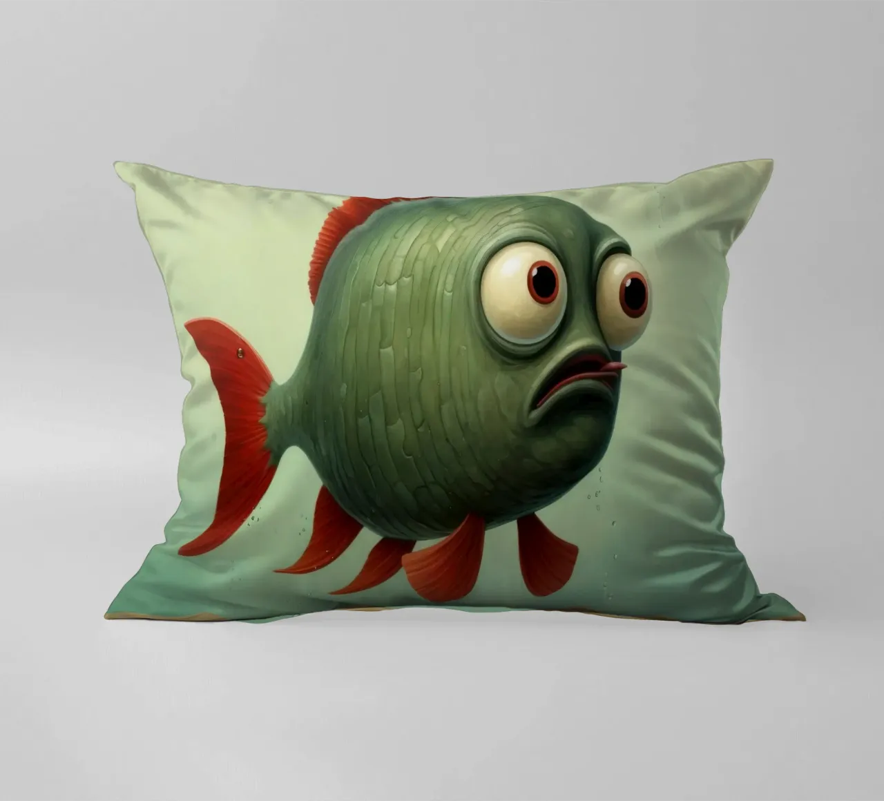 Piranha minimo 3 cuscino da Minimal Animal Art