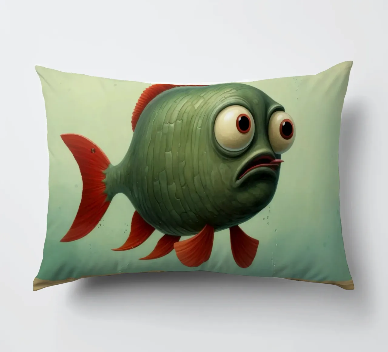 Piranha minimo 3 cuscino da Minimal Animal Art