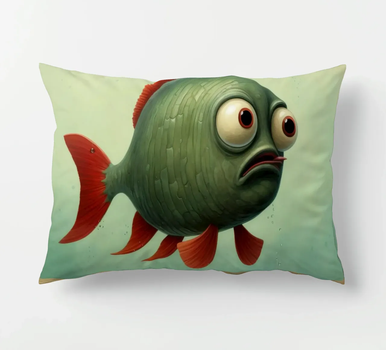 Piranha minimo 3 cuscino da Minimal Animal Art