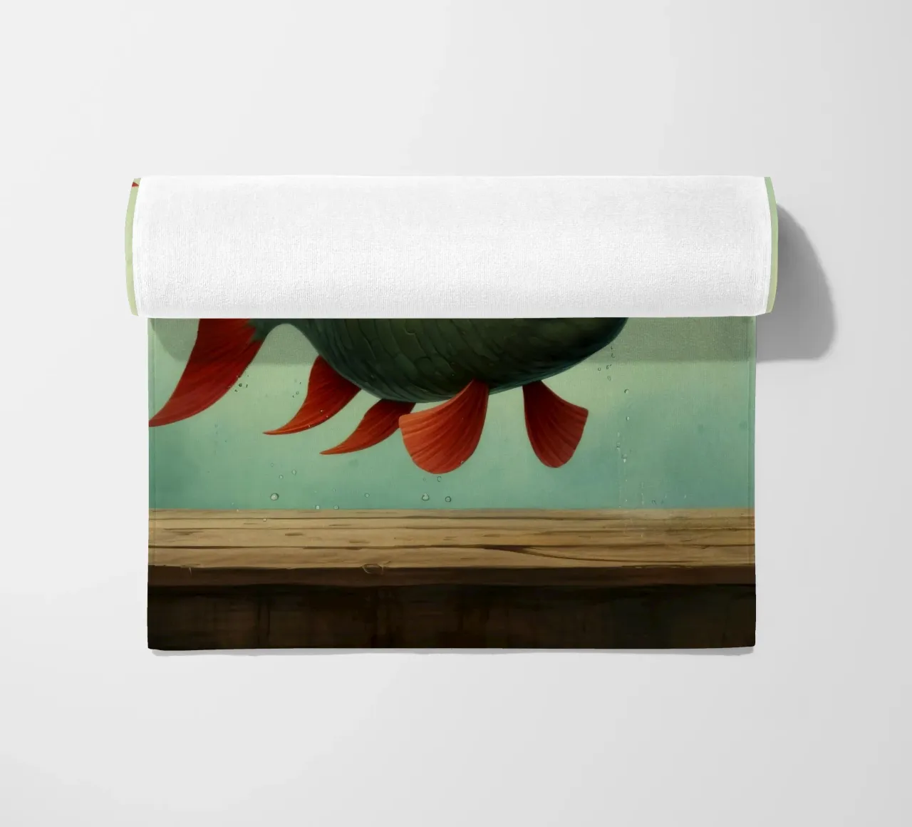 Piranha minimo 3 telo mare da Minimal Animal Art
