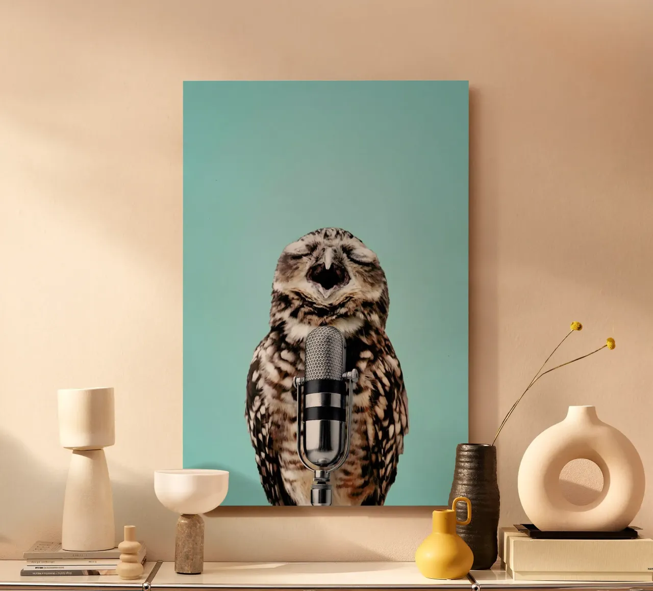 Owl Mic forex plate by Jonas Loose