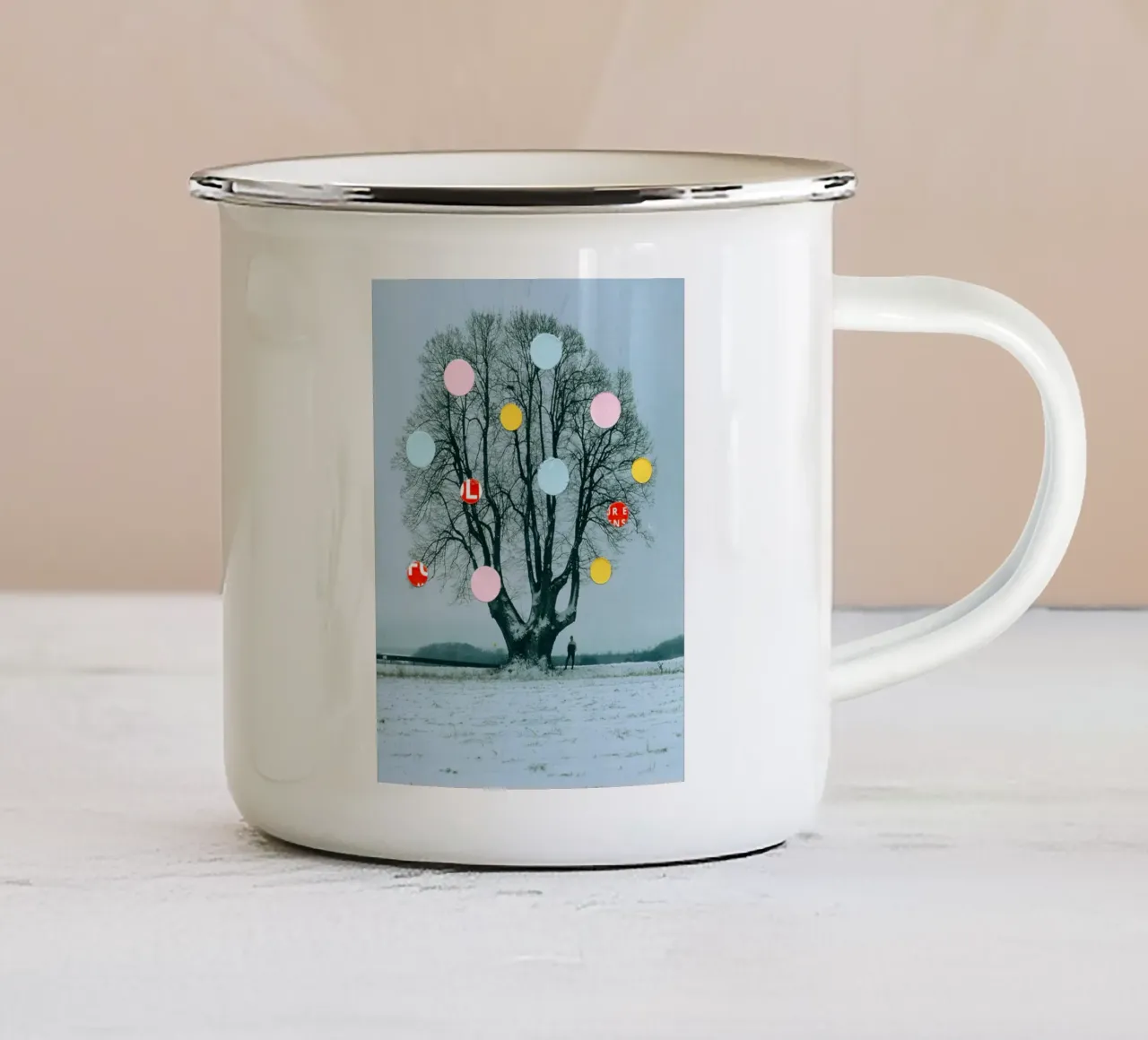 baumtraum · perlen tazza in smalto da Marko Köppe