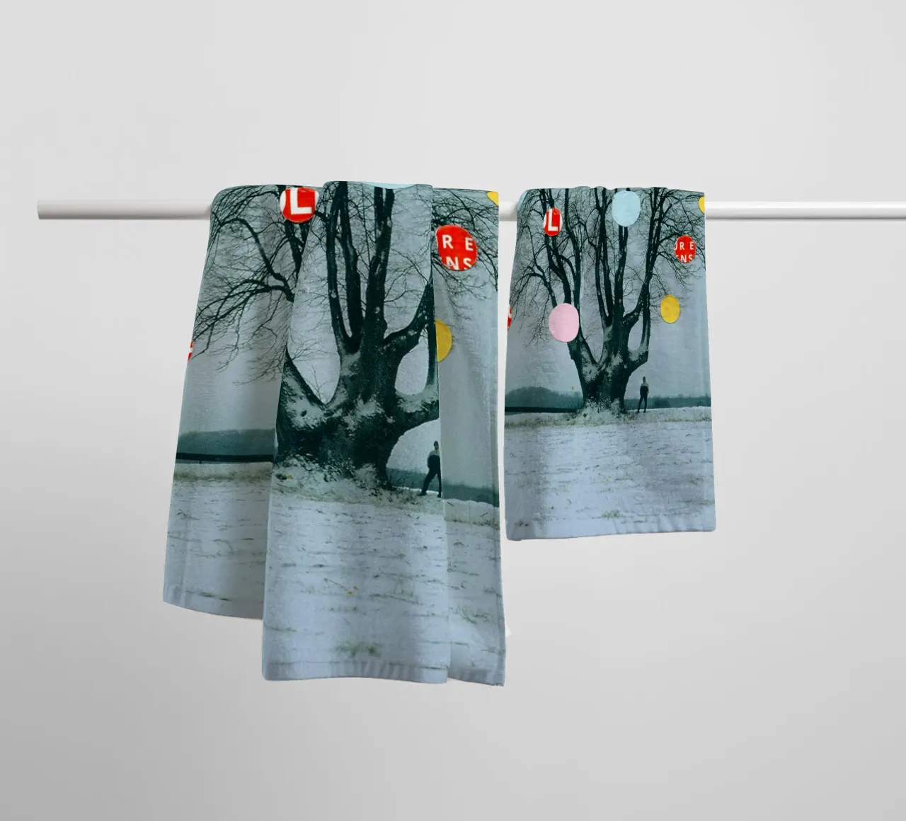 baumtraum · perlen asciugamano da bagno da Marko Köppe