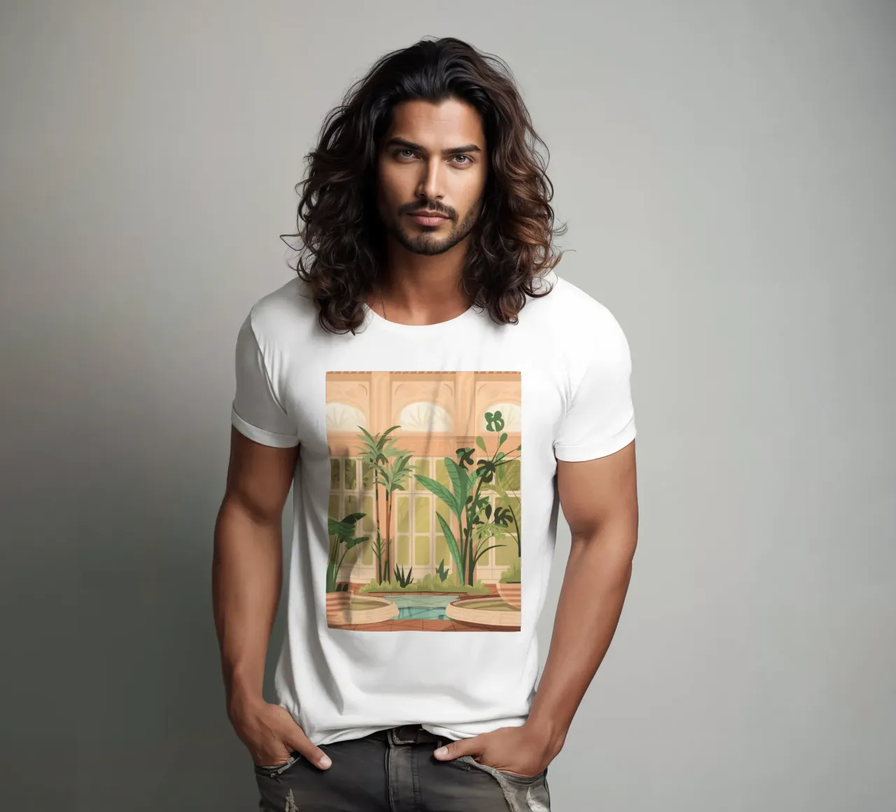 Serene Conservatory t-shirt da Artie Shifa