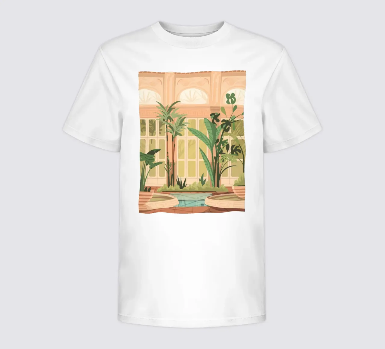Serene Conservatory kids t-shirt by Artie Shifa