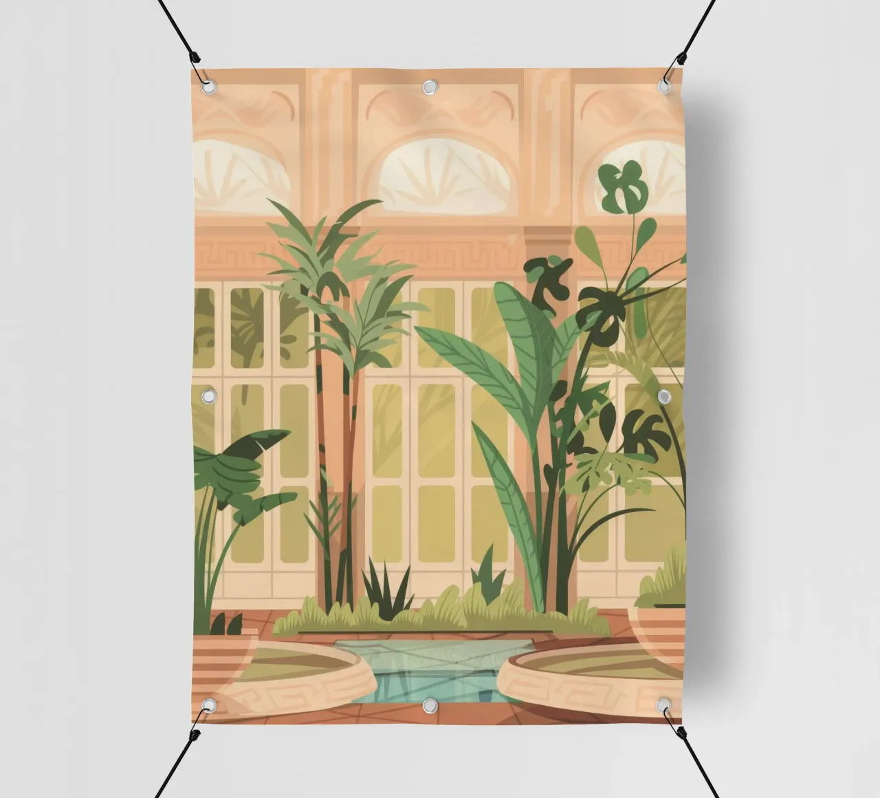 Serene Conservatory telo in pvc da Artie Shifa