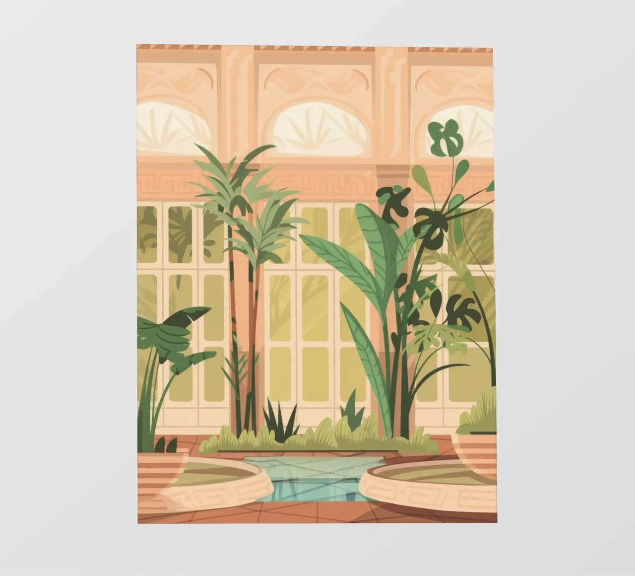 Serene Conservatory telo in pvc da Artie Shifa