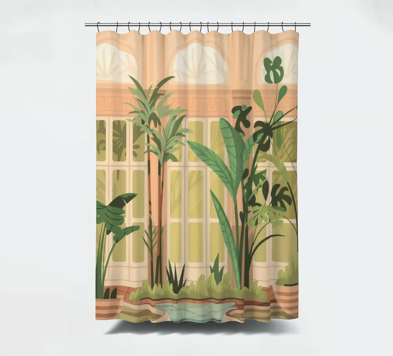 Serene Conservatory tenda da doccia da Artie Shifa
