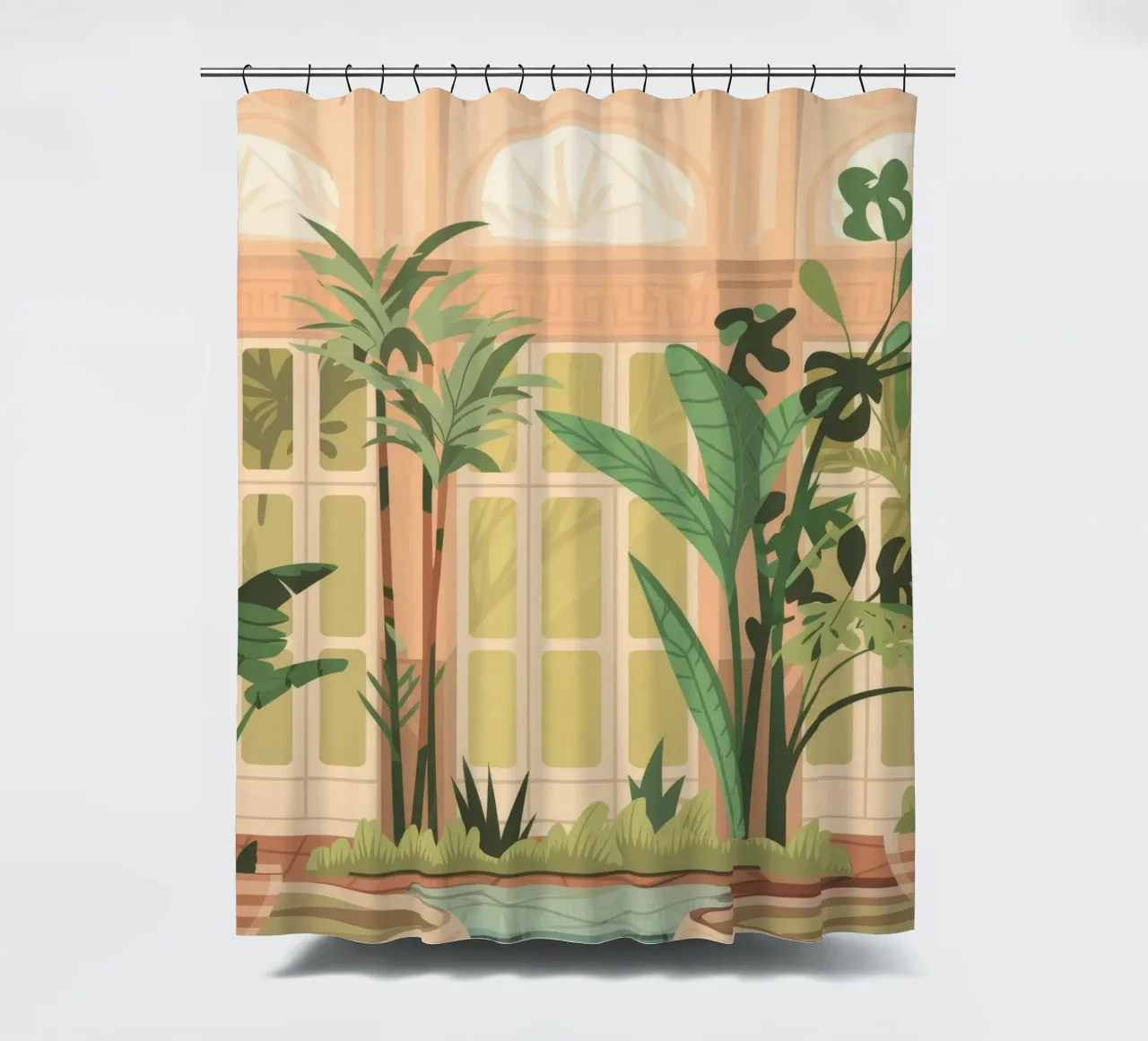Serene Conservatory tenda da doccia da Artie Shifa