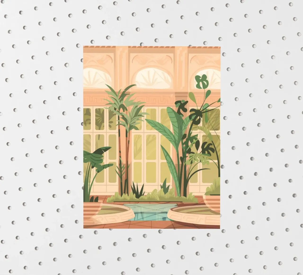 Serene Conservatory sticker by Artie Shifa
