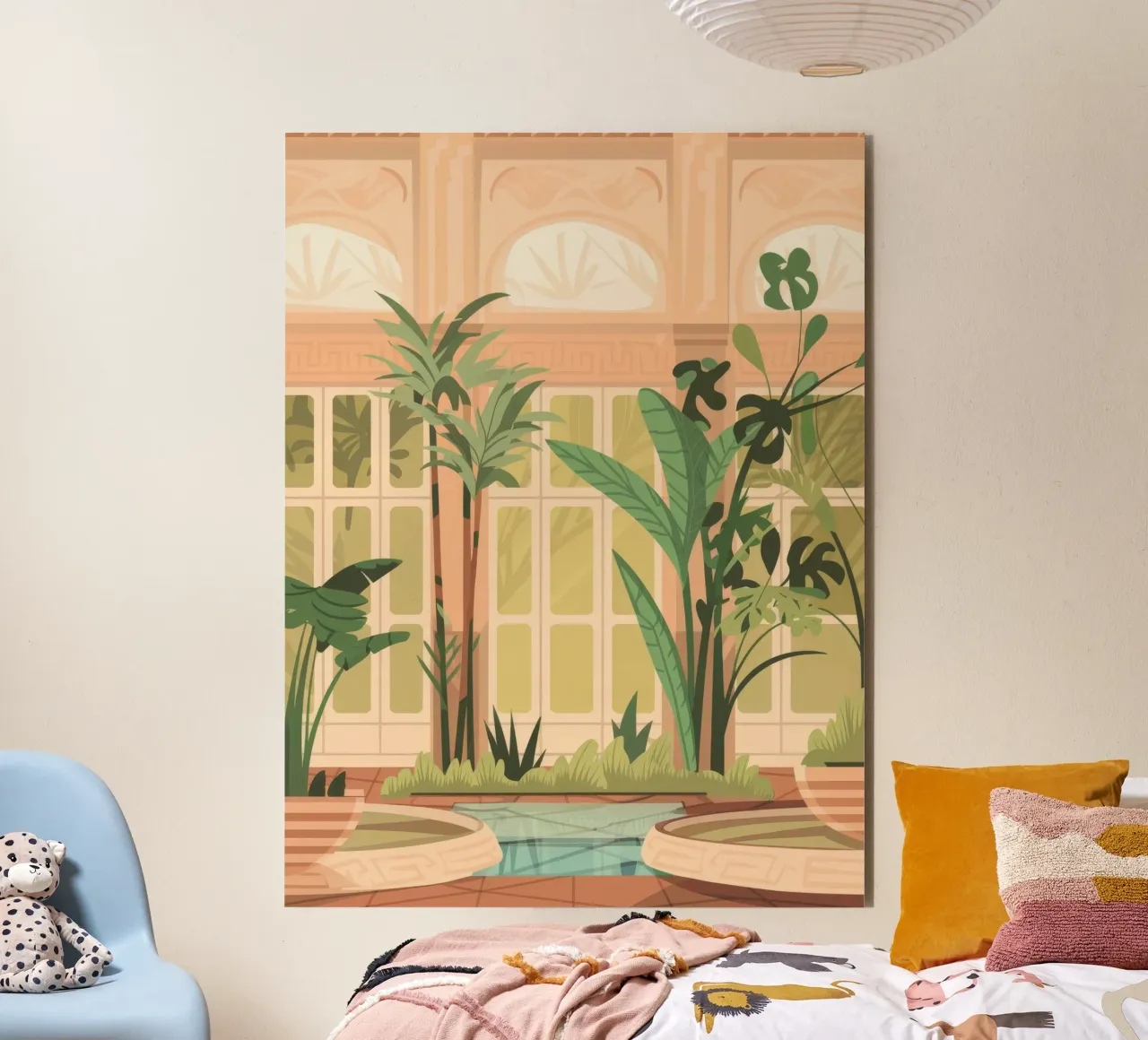 Serene Conservatory alluminio dibond da Artie Shifa