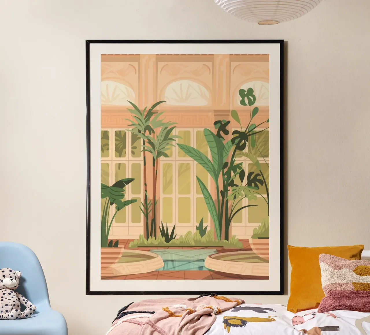 Serene Conservatory poster da Artie Shifa