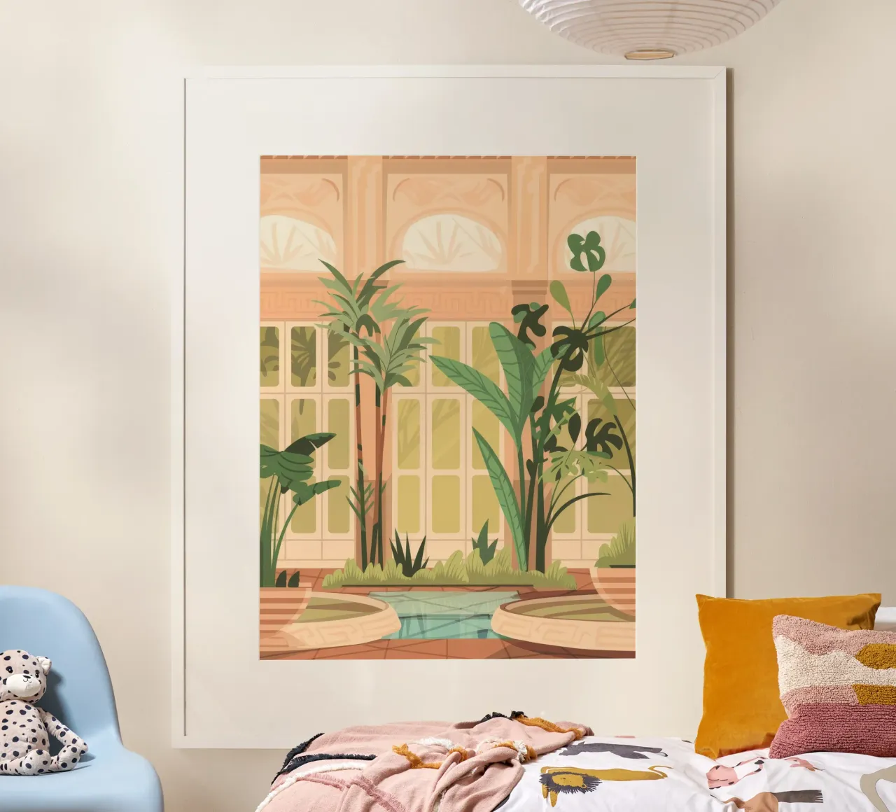Serene Conservatory poster da Artie Shifa