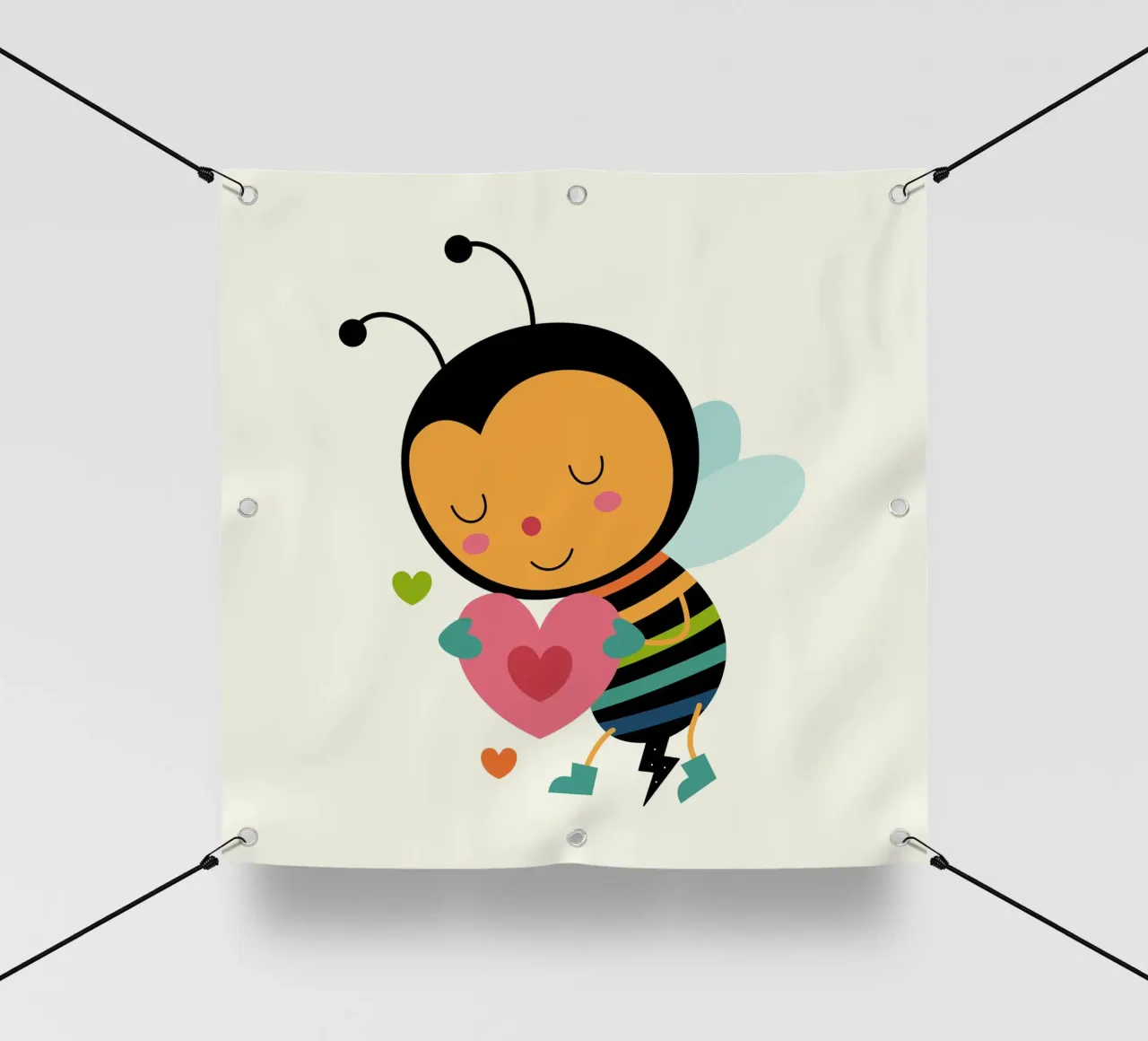 Miniera di api telo in pvc da Andy Westface