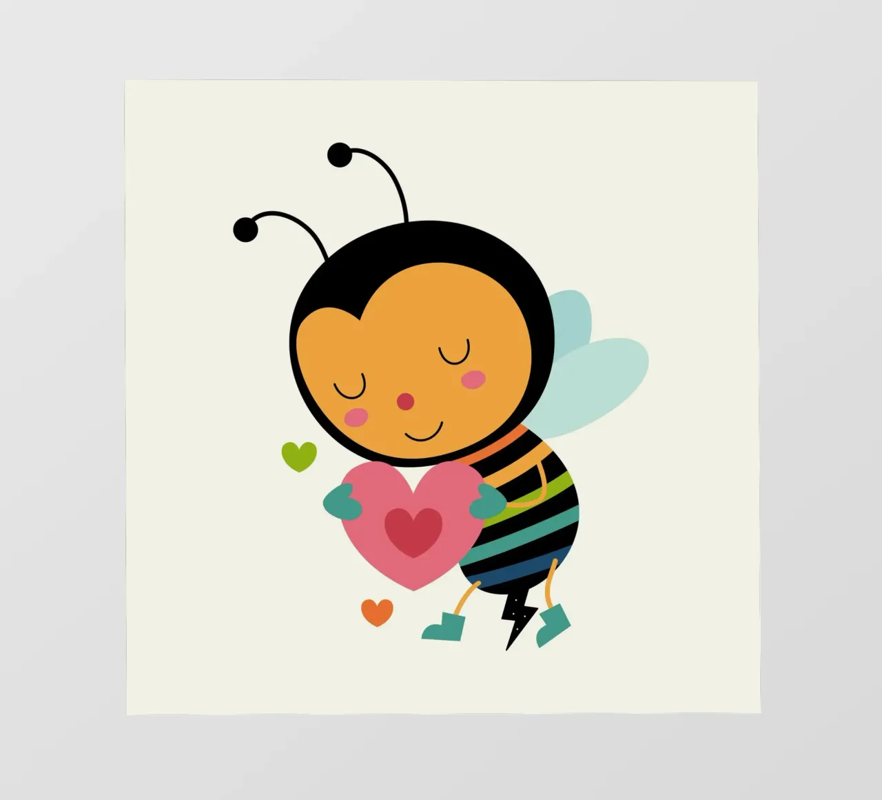 Miniera di api telo in pvc da Andy Westface