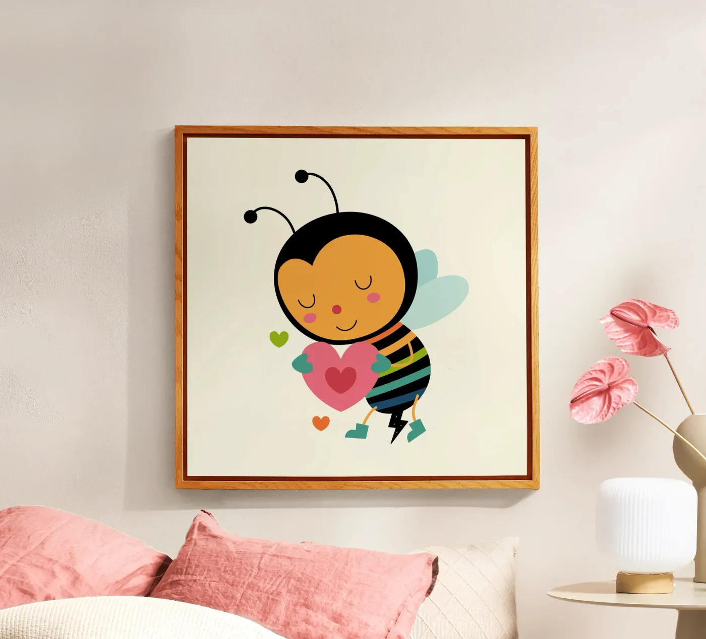 Bienenmine Acryl-Glas von Andy Westface