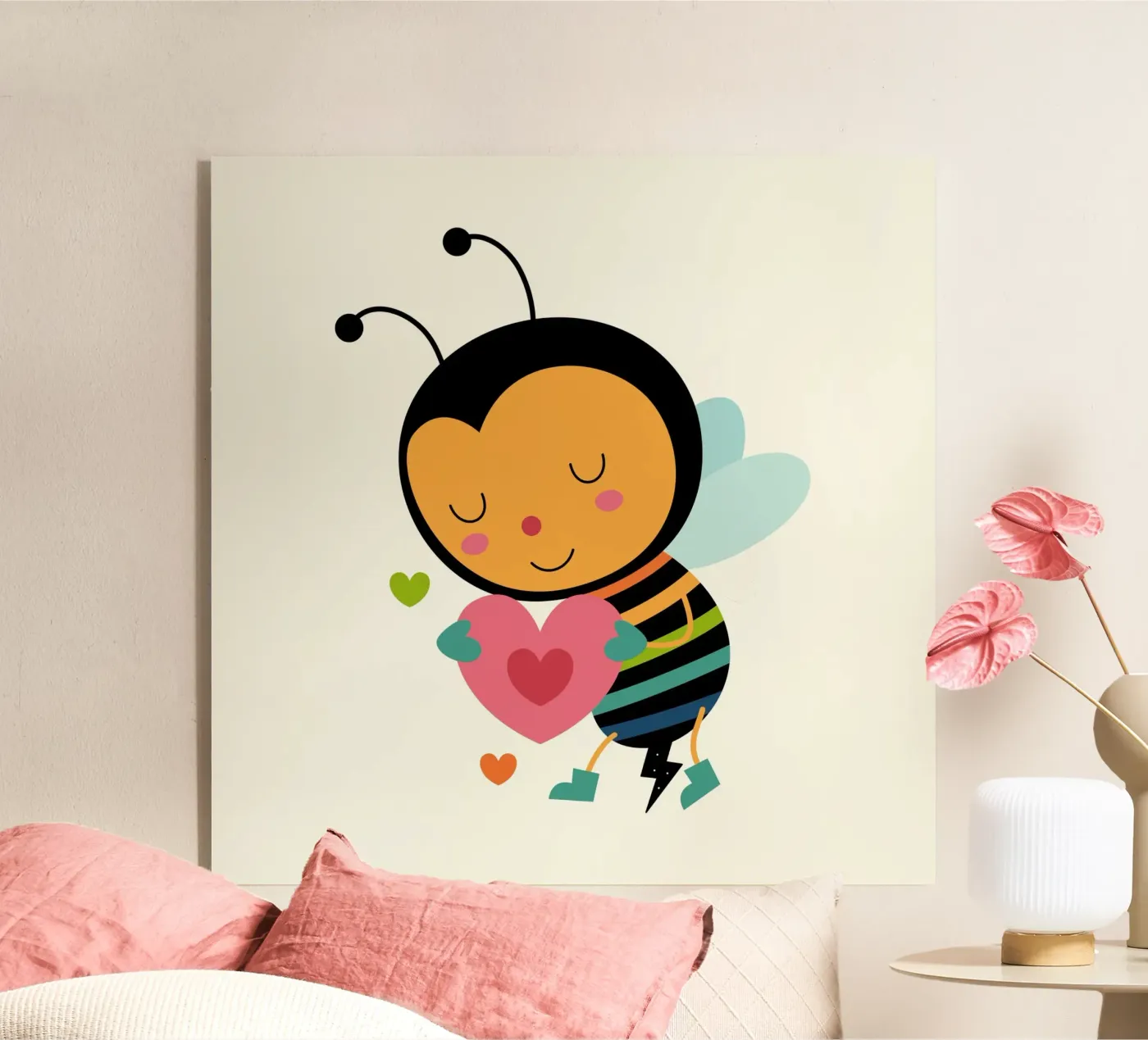 Bienenmine Acryl-Glas von Andy Westface