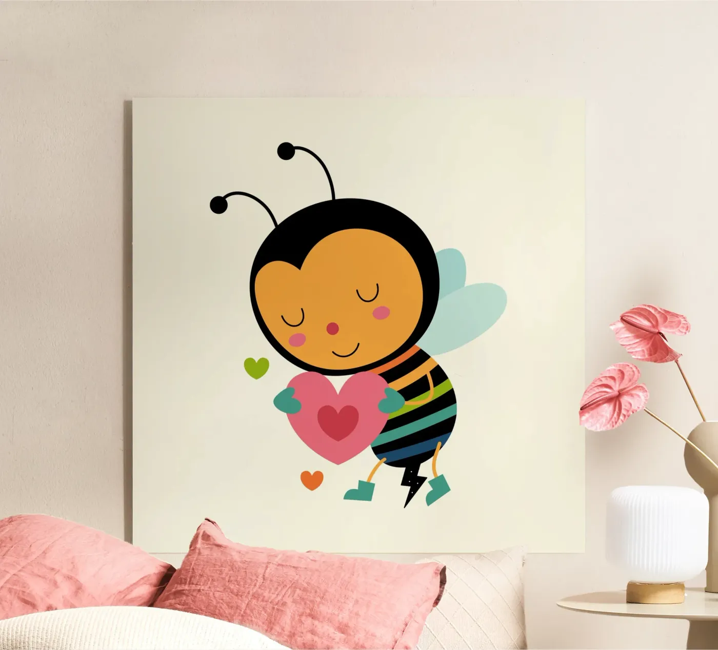 Bienenmine Acryl-Glas von Andy Westface