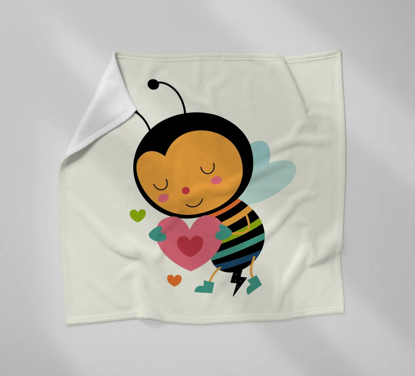 Bee Mine Fleecedecke von Andy Westface