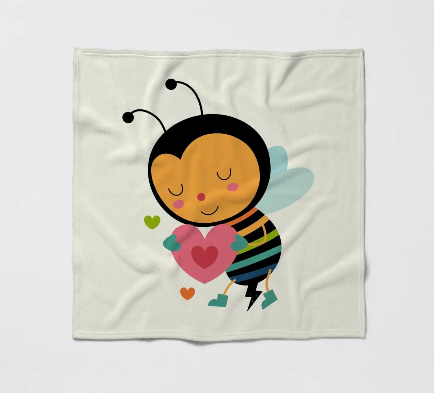 Bee Mine Fleecedecke von Andy Westface