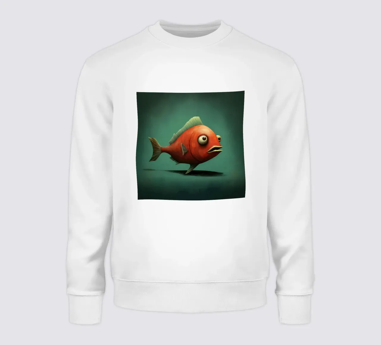 Piranha minimo 1 felpa da Minimal Animal Art