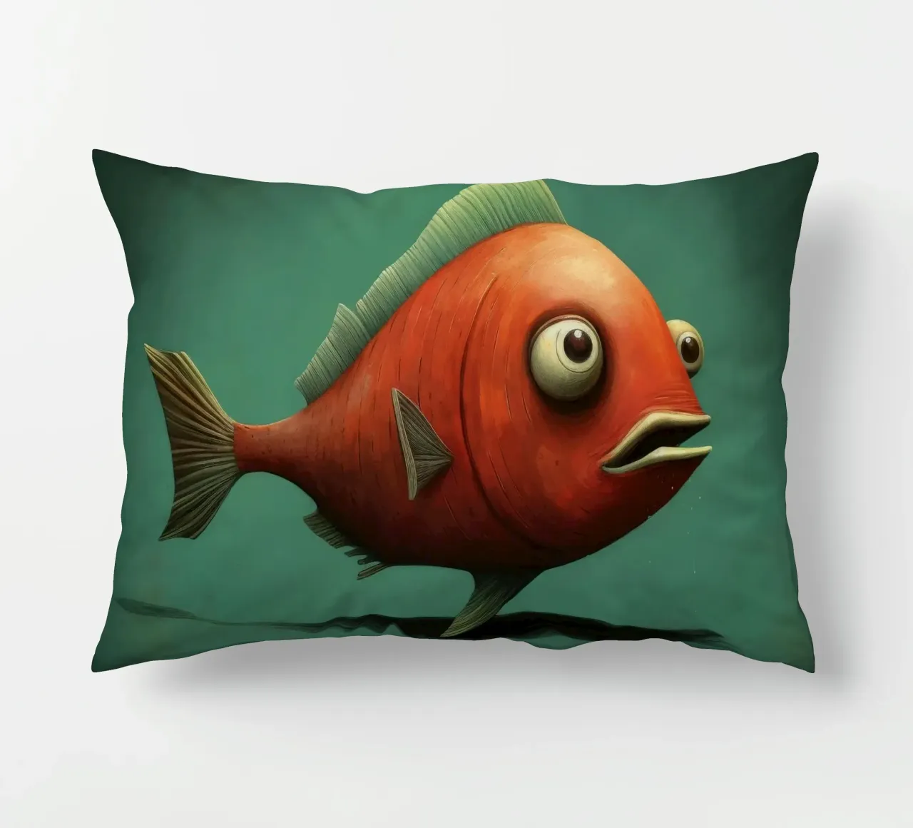 Piranha minimo 1 cuscino da Minimal Animal Art
