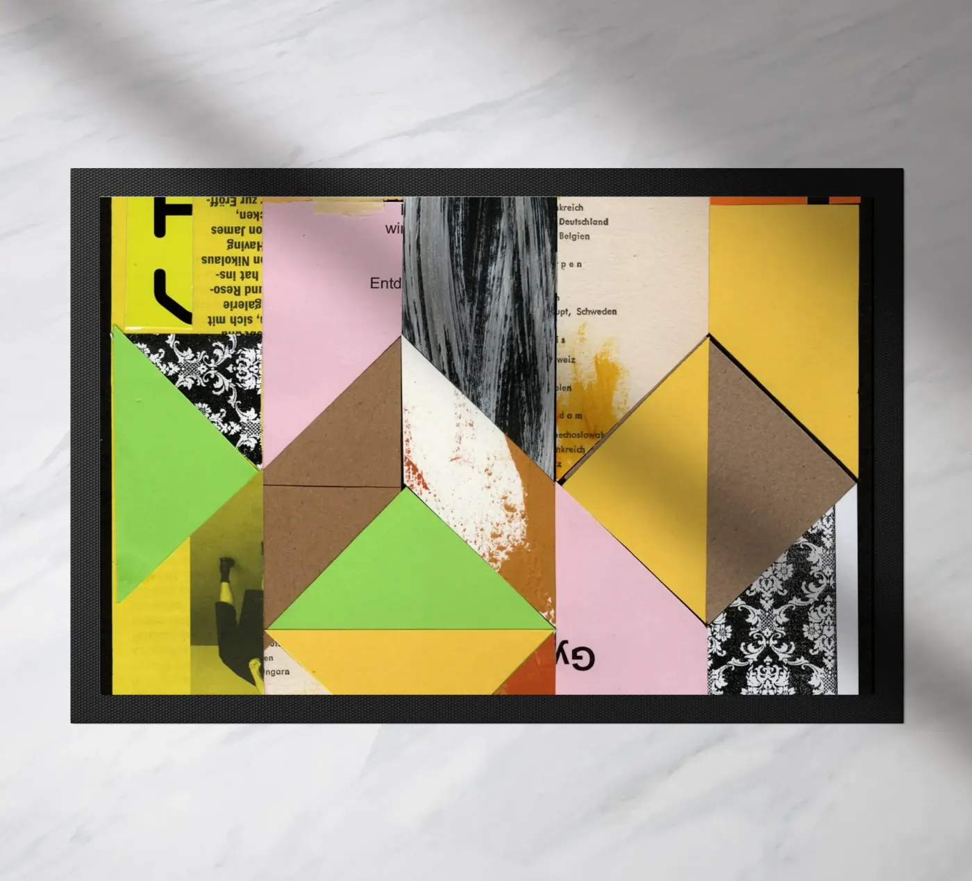 Pattern Recognition deurmat van Marko Köppe