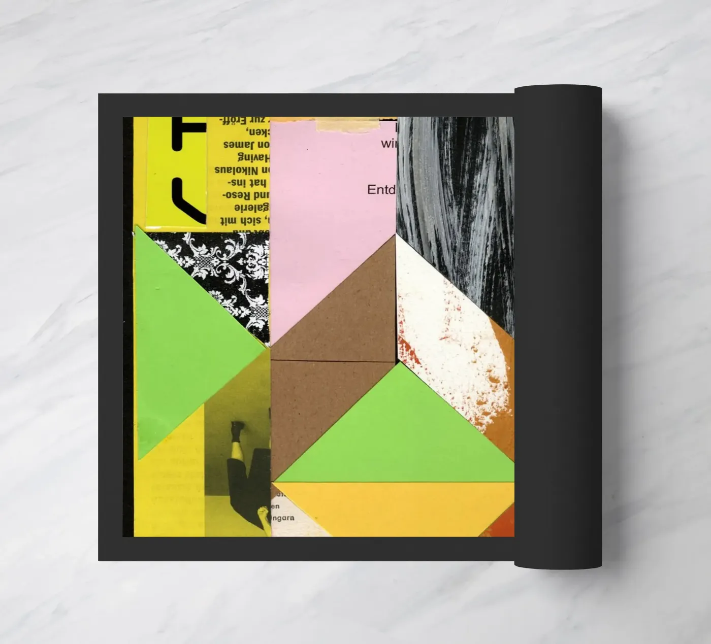 Pattern Recognition deurmat van Marko Köppe