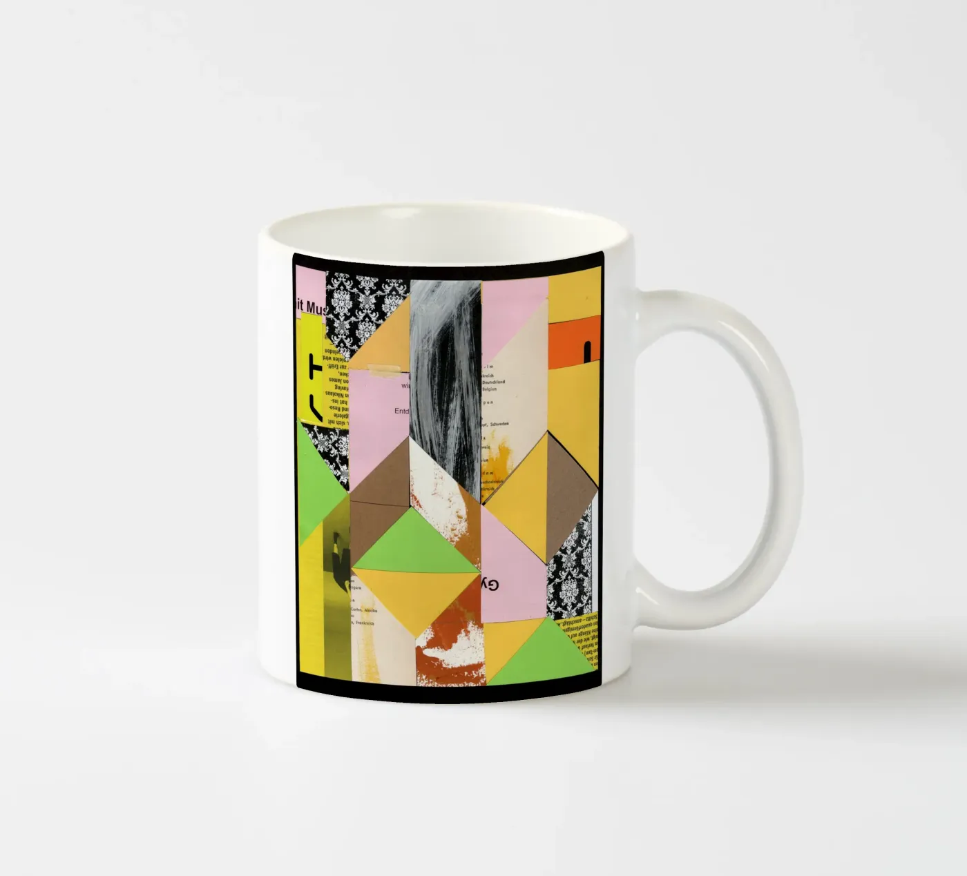 Pattern Recognition tazza in ceramica da Marko Köppe