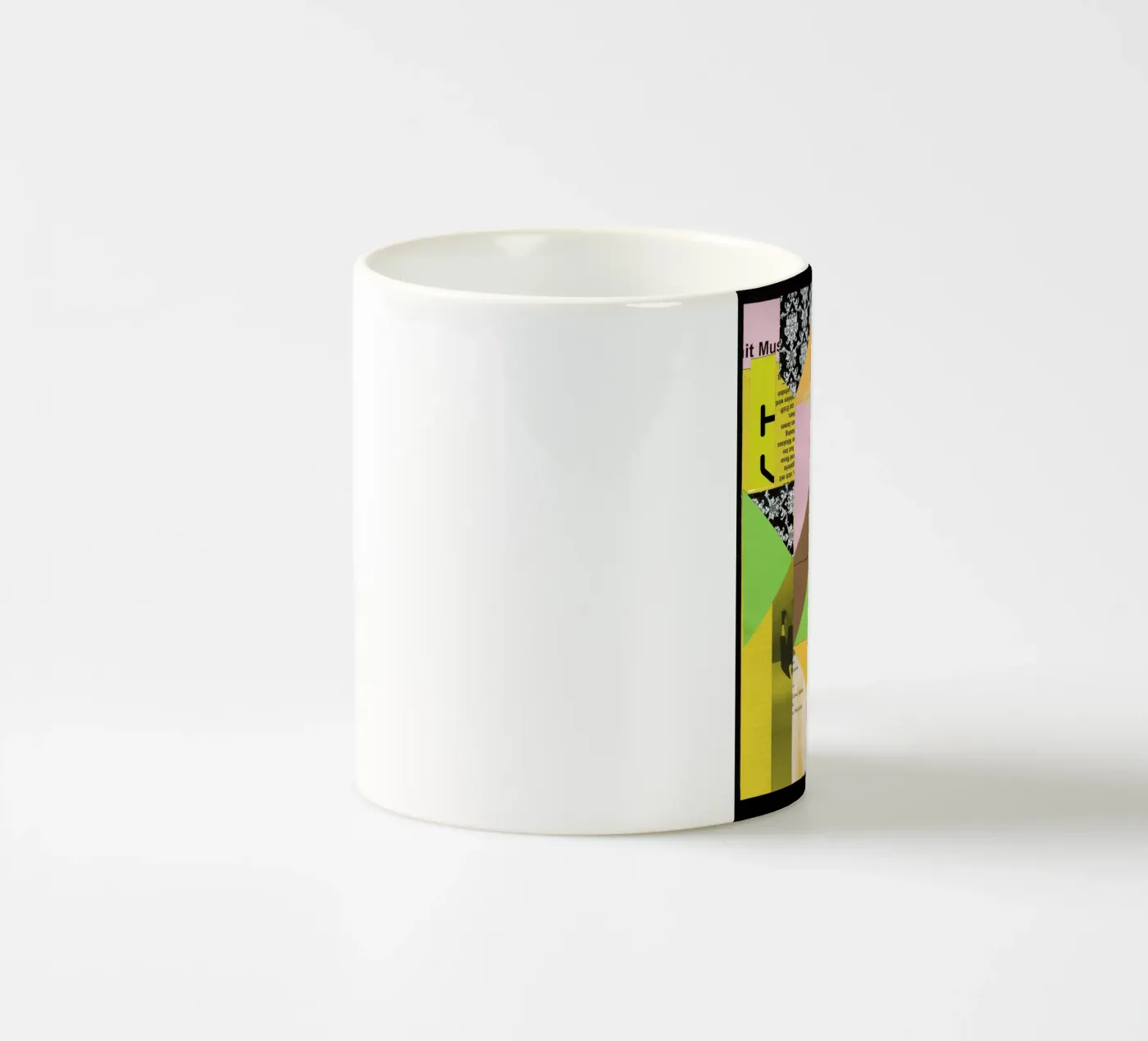 Pattern Recognition tazza in ceramica da Marko Köppe