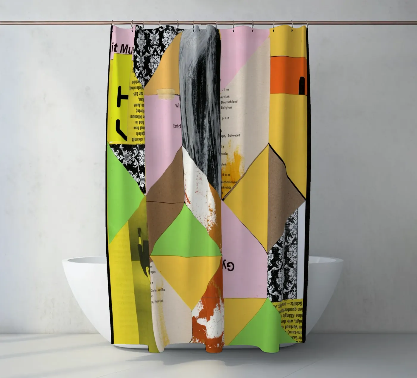 Pattern Recognition douchegordijn van Marko Köppe