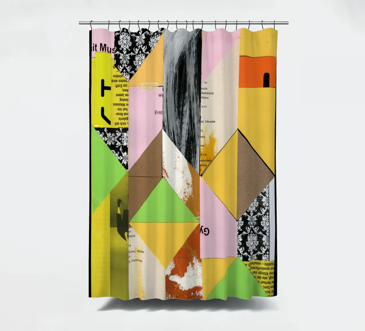 Pattern Recognition Duschvorhang von Marko Köppe