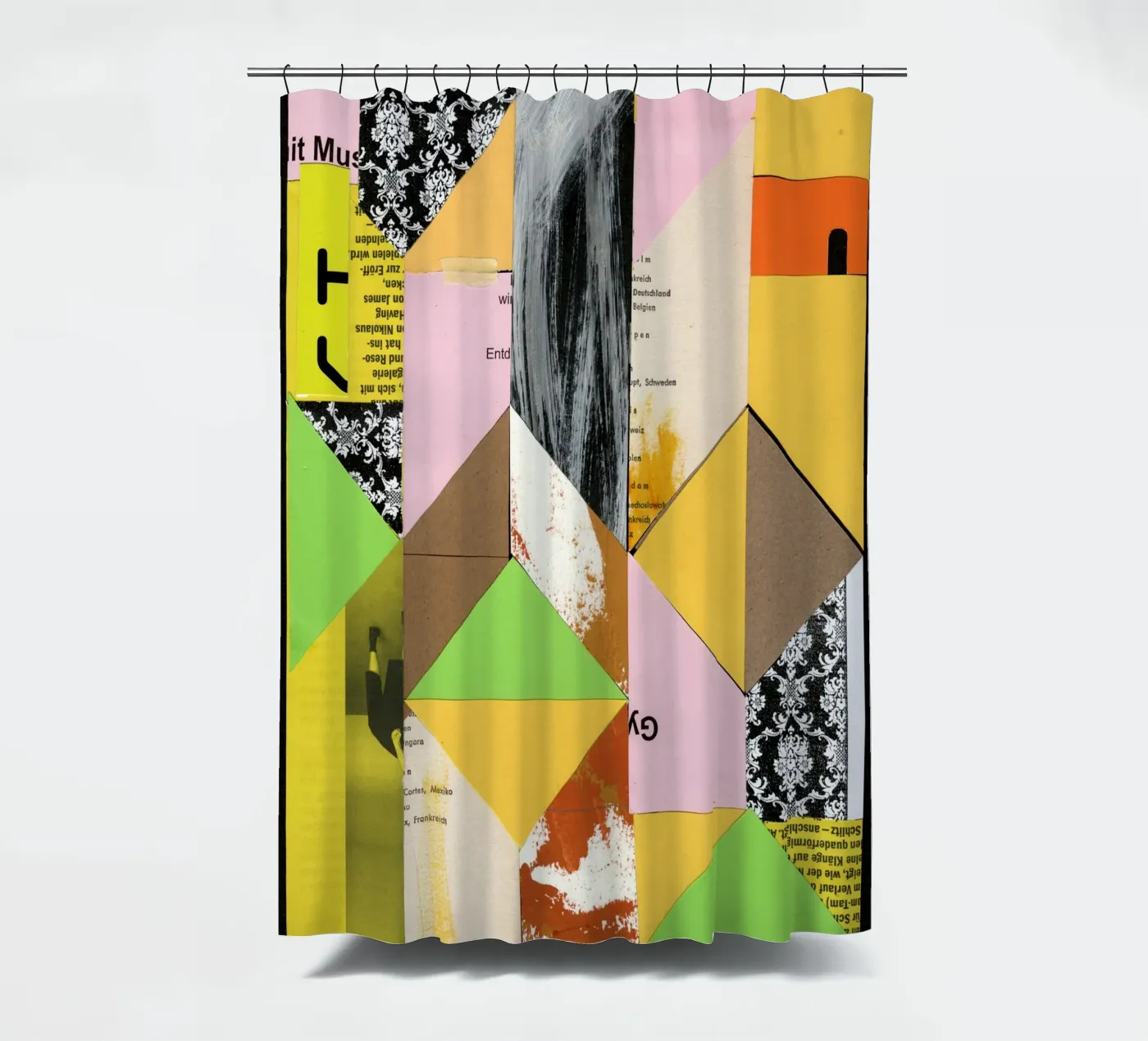 Pattern Recognition douchegordijn van Marko Köppe