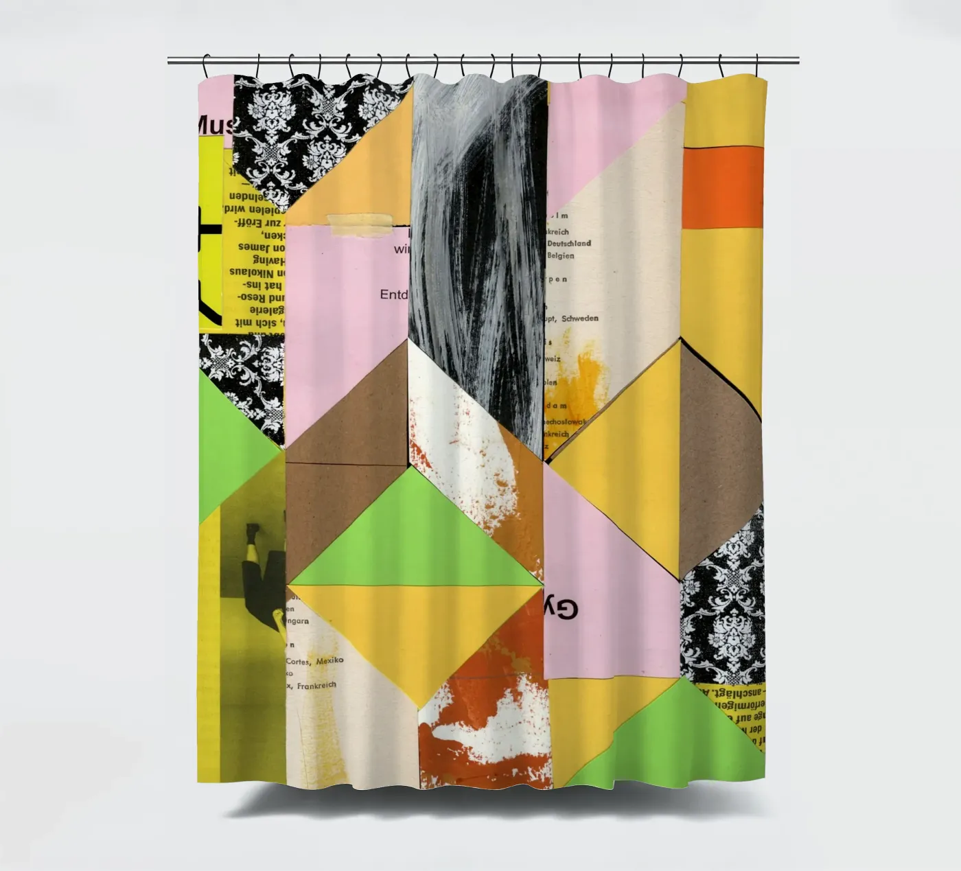 Pattern Recognition douchegordijn van Marko Köppe