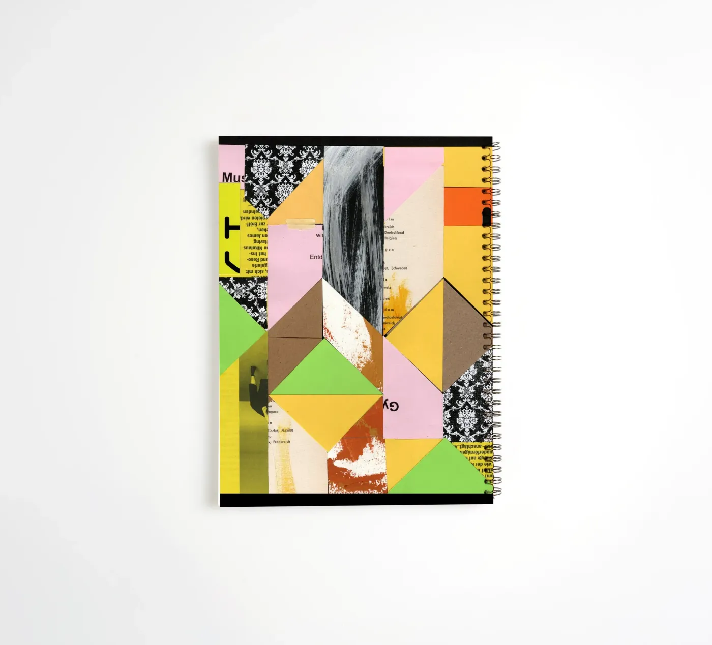 Pattern Recognition spiral notebook by Marko Köppe