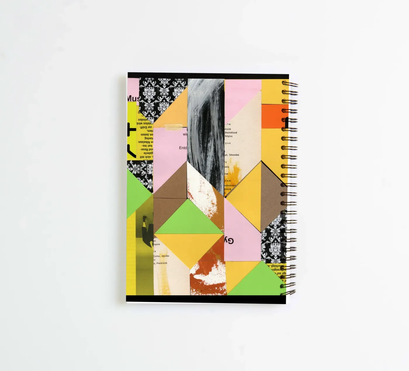 Pattern Recognition spiral notebook by Marko Köppe