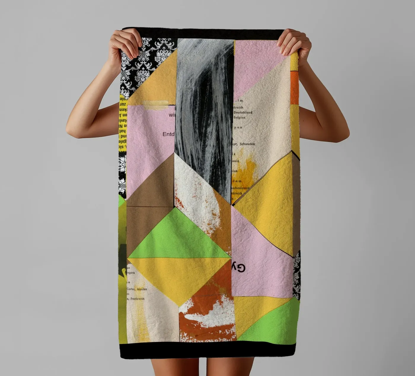 Pattern Recognition badhanddoek van Marko Köppe