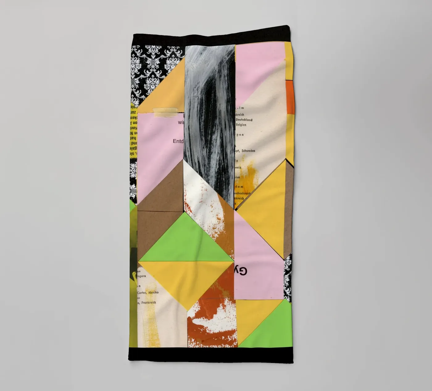 Pattern Recognition badhanddoek van Marko Köppe