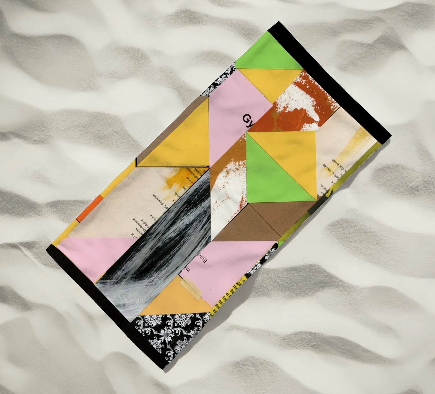 Pattern Recognition serviette de plage de Marko Köppe