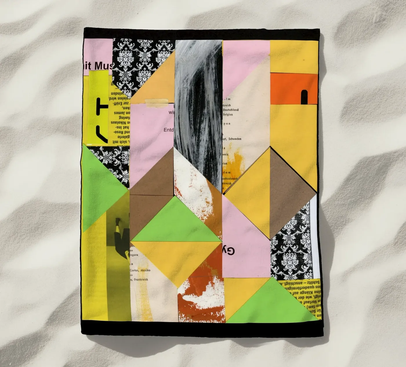 Pattern Recognition serviette de plage de Marko Köppe