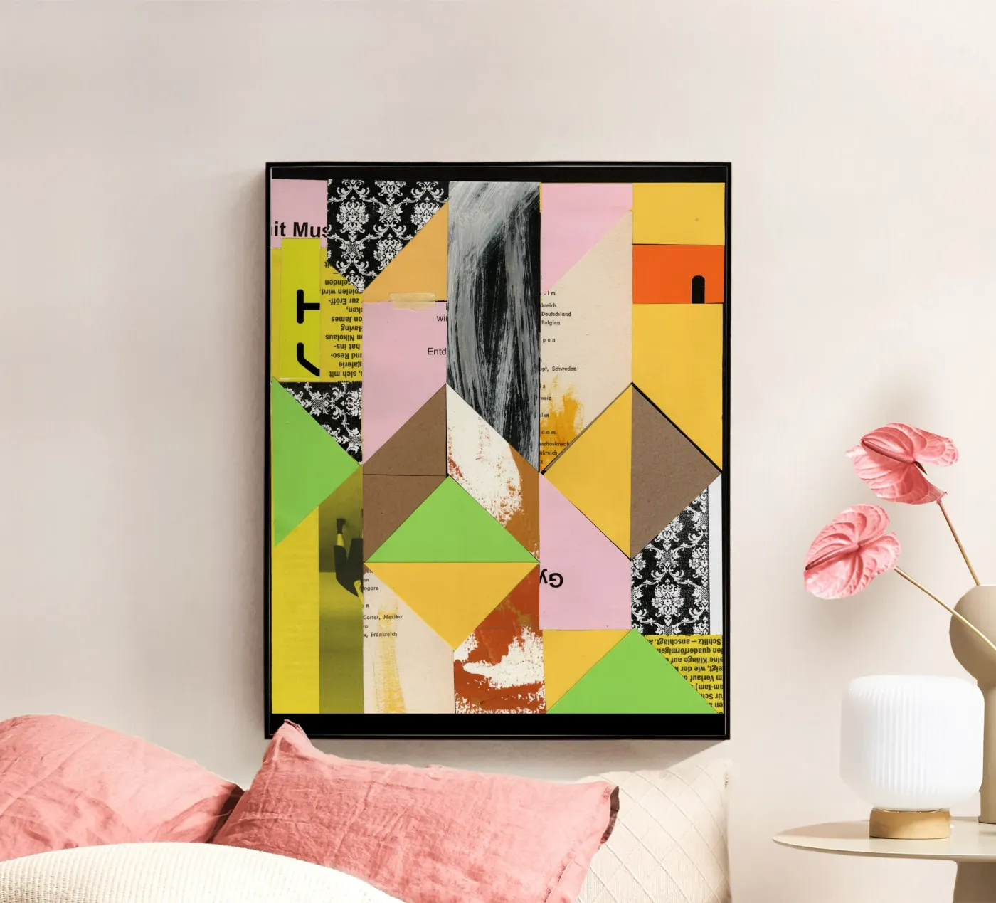 Pattern Recognition acryl van Marko Köppe