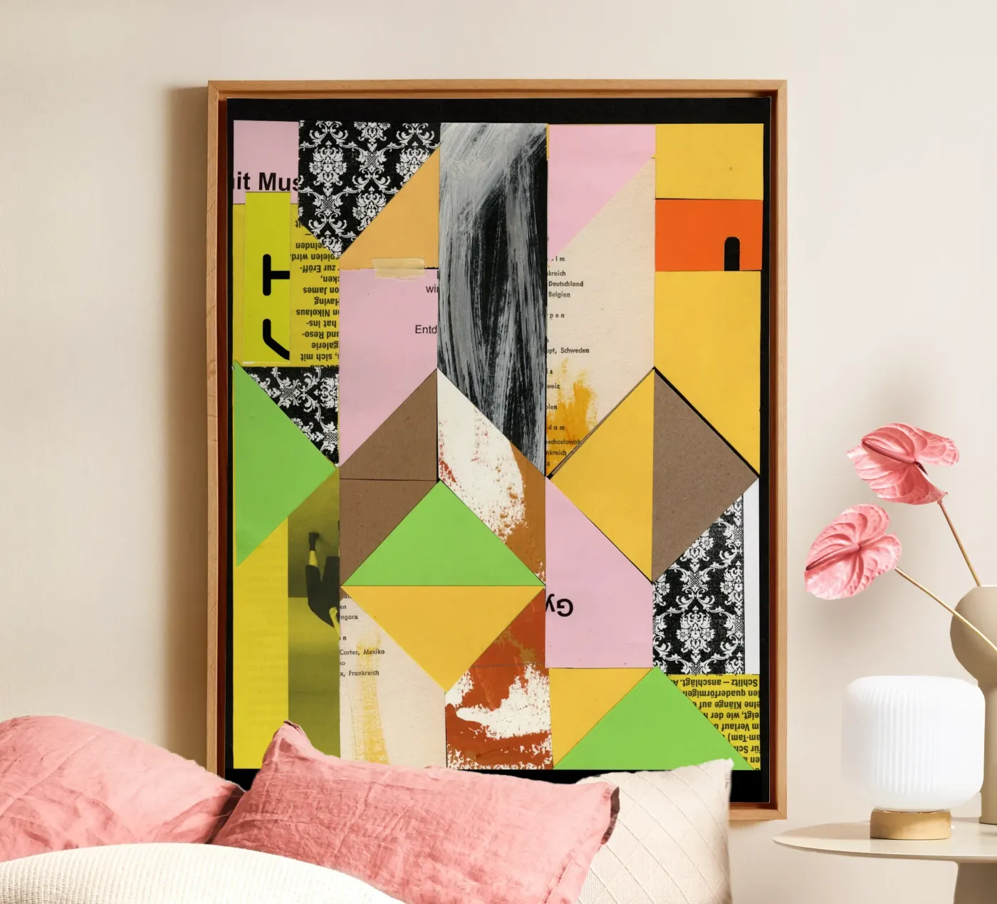 Pattern Recognition canvas van Marko Köppe