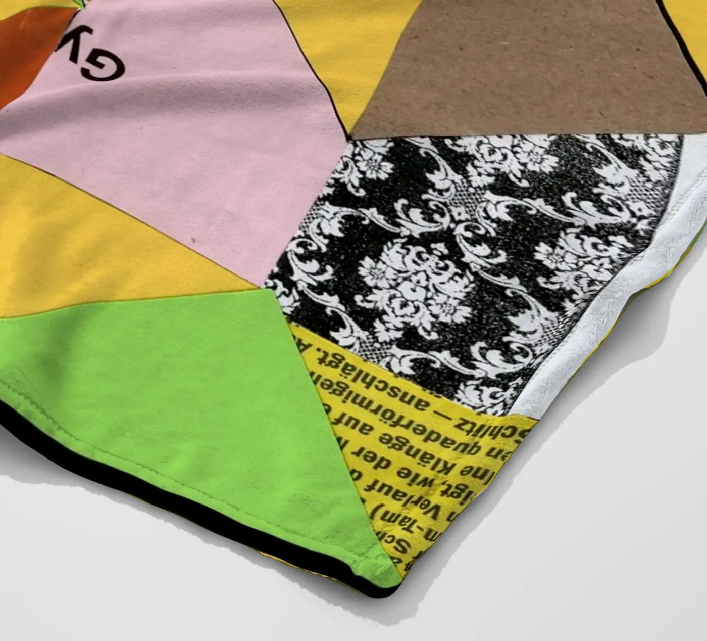 Pattern Recognition fleece blanket by Marko Köppe