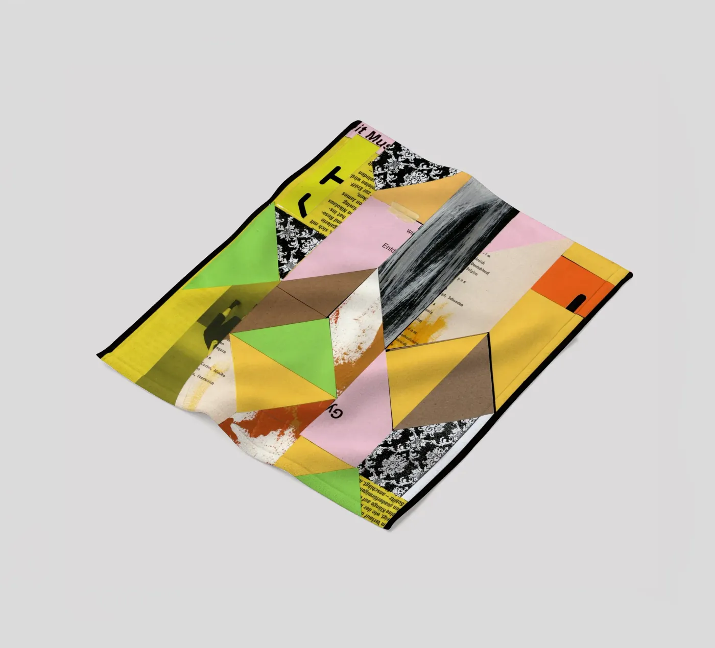 Pattern Recognition fleecedeken van Marko Köppe